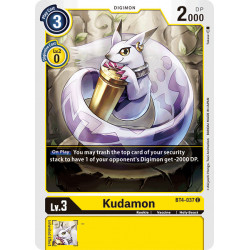 Digimon TCG BT4-037 Kudamon...