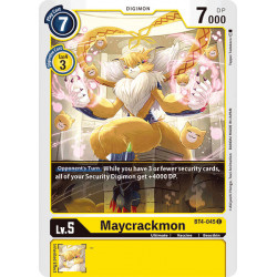 BT4-045 C Maycrackmon Digimon