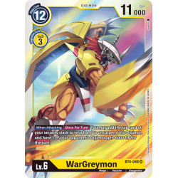 BT4-048 SR WarGreymon Digimon