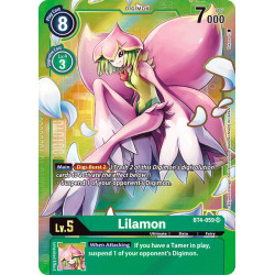 BT4-059 SR Lilamon Digimon...
