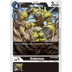 BT4-066 C Golemon Digimon
