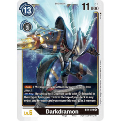 BT4-074 R Darkdramon Digimon