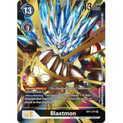 BT4-075 SR Blastmon Digimon...