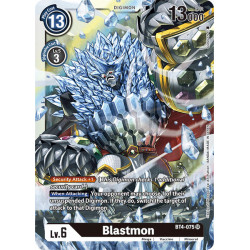 BT4-075 SR Blastmon Digimon