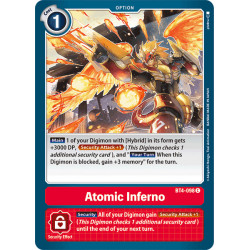 Digimon TCG BT4-098 Atomic...