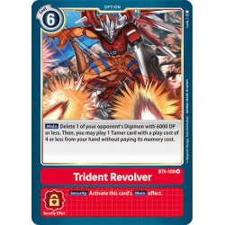 Digimon TCG BT4-100 Trident...