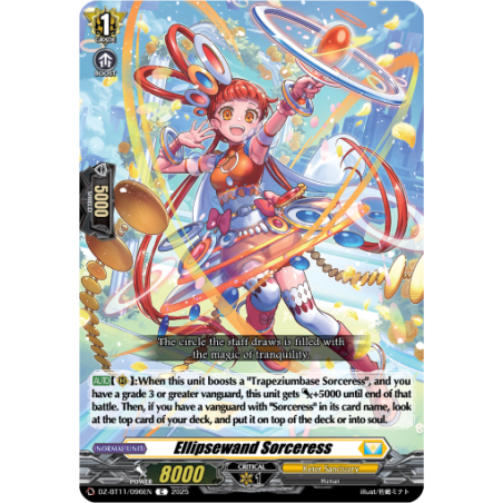 Vanguard_TCG_card_DZ-BT11_096EN_C_Ellipsewand_Sorceress_Symphony_of_Might_Bloom