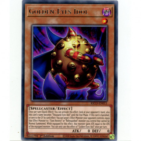 Golden-eyes Idol | YUGIOH | KICO | RARE | 2021 | NM | #04