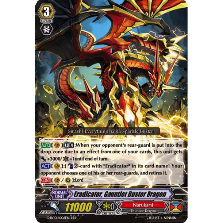 Vanguard_TCG_card_G-RC01_006EN_RRR_Eradicator_Gauntlet_Buster_Dragon_Revival_Collection_Vol._1