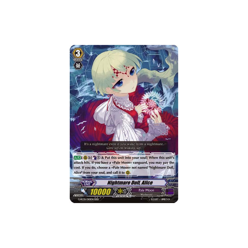 Vanguard_TCG_card_G-RC01_010EN_RRR_Nightmare_Doll_Alice_Revival_Collection_Vol._1