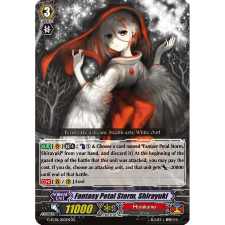 Vanguard_TCG_card_G-RC01_020EN_RR_Fantasy_Petal_Storm_Shirayuki_Revival_Collection_Vol._1