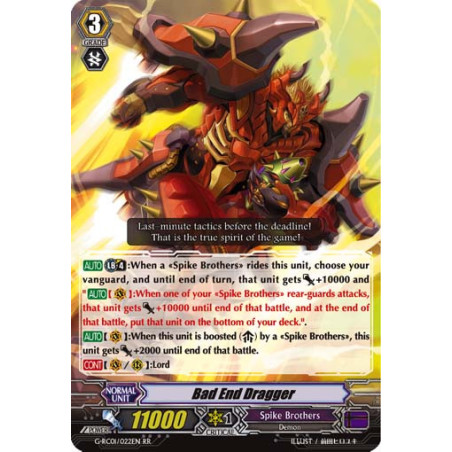 Vanguard_TCG_card_G-RC01_022EN_RR_Bad_End_Dragger_Revival_Collection_Vol._1