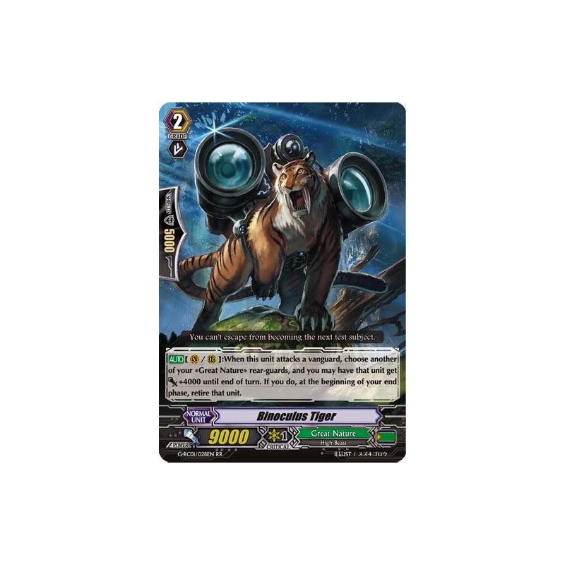 Vanguard_TCG_card_G-RC01_028EN_RR_Binoculus_Tiger_Revival_Collection_Vol._1