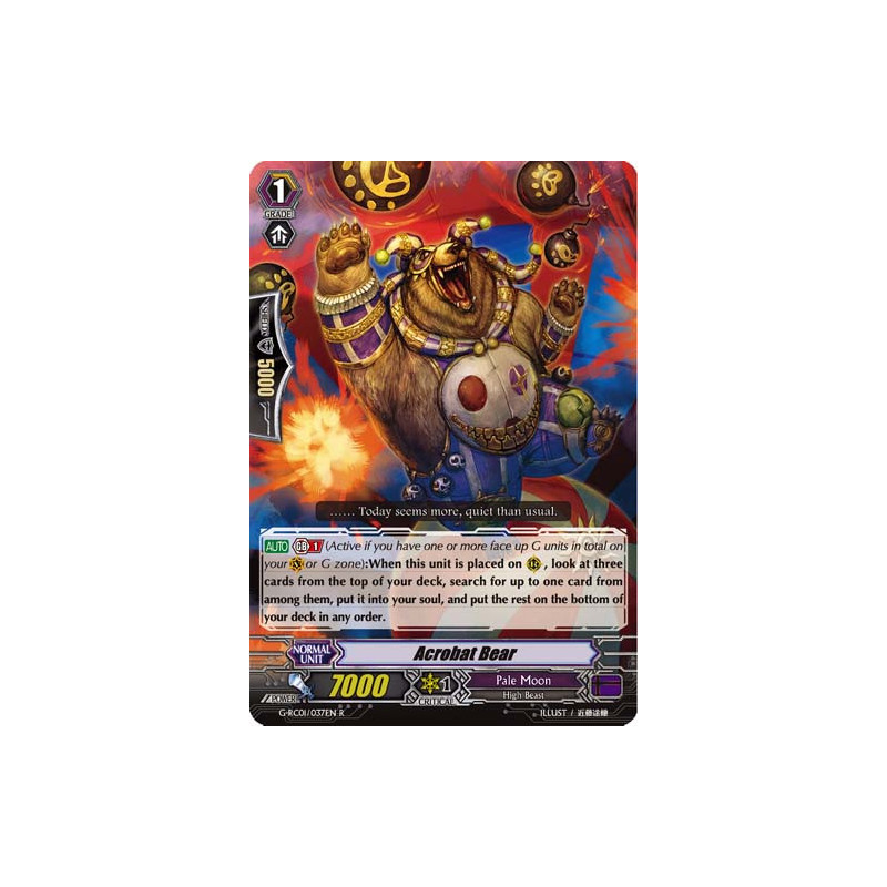 Vanguard_TCG_card_G-RC01_037EN_R_Acrobat_Bear_Revival_Collection_Vol._1
