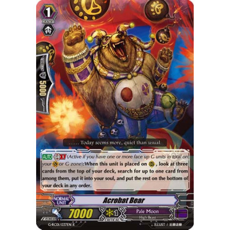Vanguard_TCG_card_G-RC01_037EN_R_Acrobat_Bear_Revival_Collection_Vol._1