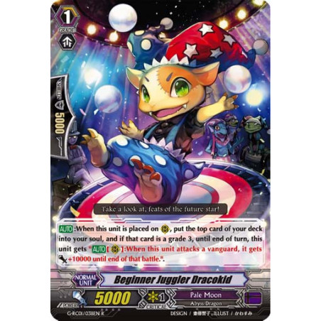Vanguard_TCG_card_G-RC01_038EN_R_Beginner_Juggler_Dracokid_Revival_Collection_Vol._1