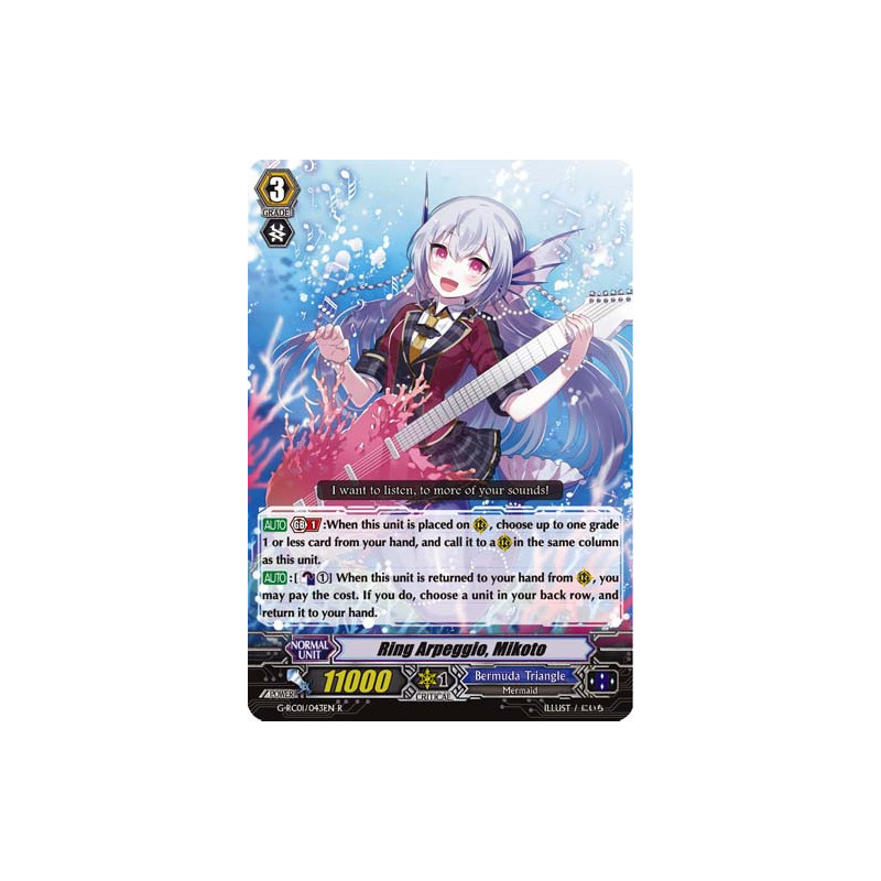 Vanguard_TCG_card_G-RC01_043EN_R_Ring_Arpeggio_Mikoto_Revival_Collection_Vol._1