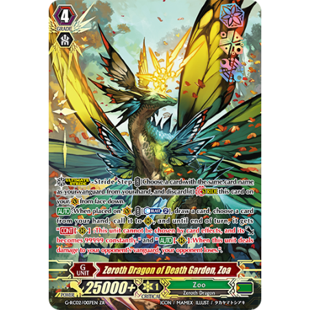 Vanguard_TCG_card_G-RC02_007EN_ZR_Zeroth_Dragon_of_Death_Garden_Zoa_Revival_Collection_Vol._2