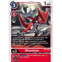 BT5-009 U Shoutmon Digimon