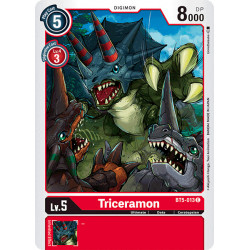 BT5-013 C Triceramon Digimon