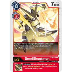 BT5-014 R OmniShoutmon Digimon