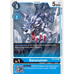 BT5-024 C Garurumon Digimon