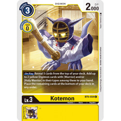 Digimon TCG BT5-034 Kotemon...