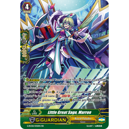 Vanguard_TCG_card_G-RC02_032EN_RR_Little_Great_Sage_Marron_Revival_Collection_Vol._2