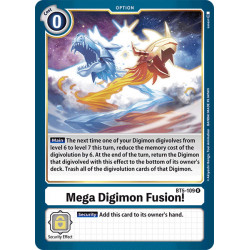BT5-109 R Mega Digimon...
