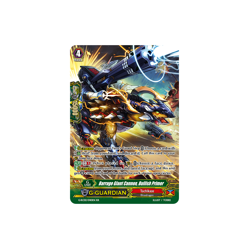 Vanguard_TCG_card_G-RC02_040EN_RR_Barrage_Giant_Cannon_Bullish_Primer_Revival_Collection_Vol._2