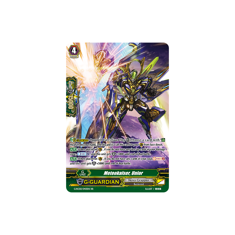 Vanguard_TCG_card_G-RC02_043EN_RR_Meteokaiser_Unior_Revival_Collection_Vol._2