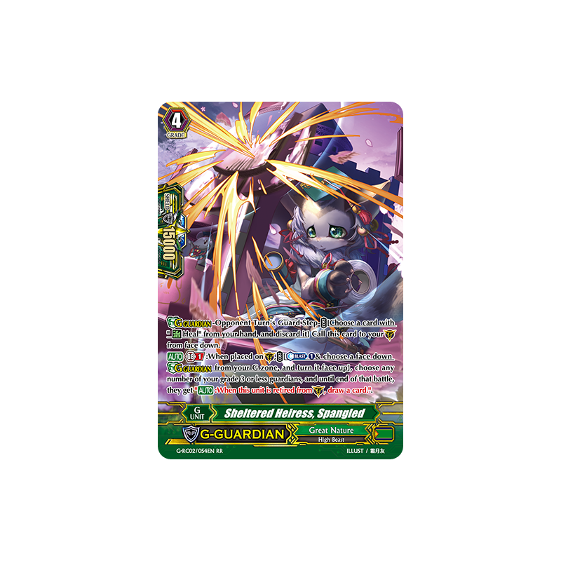 Vanguard_TCG_card_G-RC02_054EN_RR_Sheltered_Heiress_Spangled_Revival_Collection_Vol._2