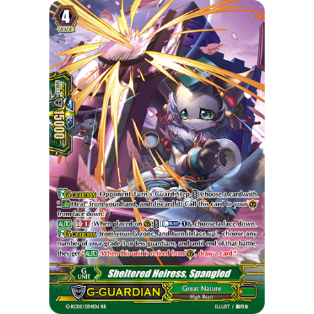 Vanguard_TCG_card_G-RC02_054EN_RR_Sheltered_Heiress_Spangled_Revival_Collection_Vol._2