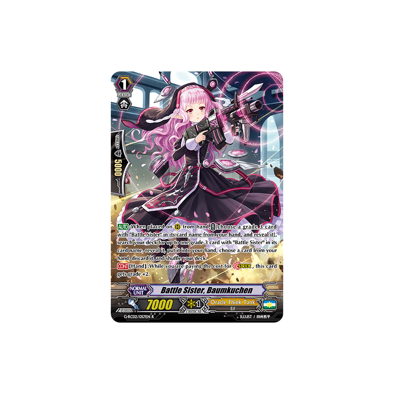 Vanguard_TCG_card_G-RC02_057EN_R_Battle_Sister_Baumkuchen_Revival_Collection_Vol._2