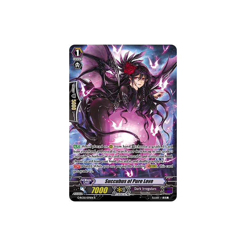 Vanguard_TCG_card_G-RC02_071EN_R_Succubus_of_Pure_Love_Revival_Collection_Vol._2