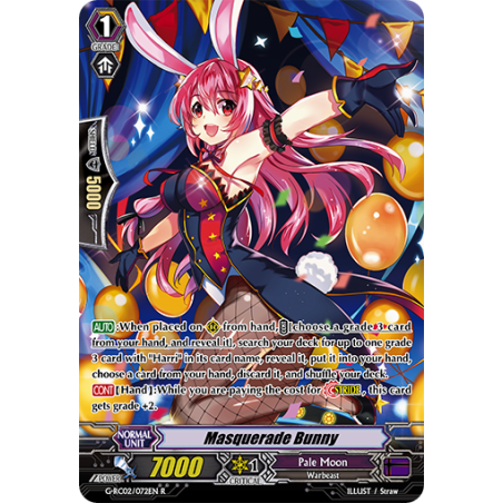 Vanguard_TCG_card_G-RC02_072EN_R_Masquerade_Bunny_Revival_Collection_Vol._2