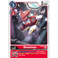 BT6-008 C Shoutmon Digimon