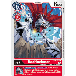 BT6-011 C BaoHuckmon Digimon