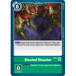 Digimon TCG BT6-103 Blasted...
