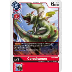 ST1-06 C Coredramon Digimon