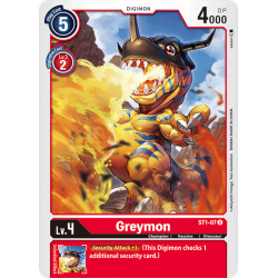 ST1-07 U Greymon Digimon