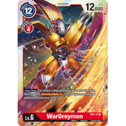 ST1-11 SR WarGreymon Digimon