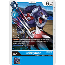 ST2-07 C Grizzlymon Digimon