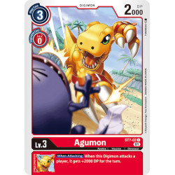ST7-02 C Agumon Digimon