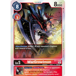 ST7-08 R WarGrowlmon Digimon