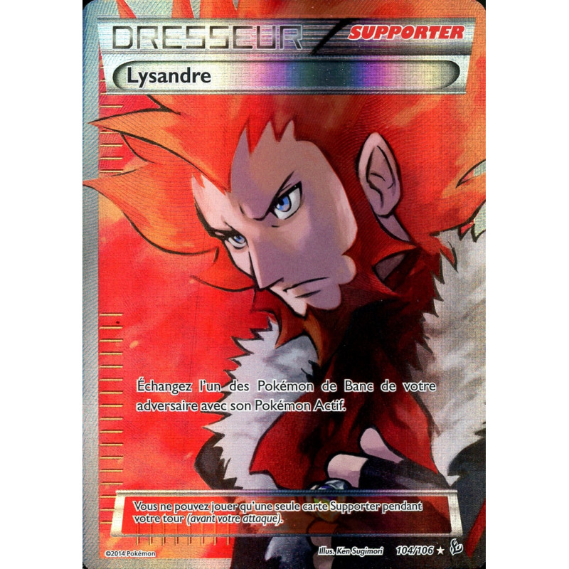 XY-02 104/106 Flordelis XY-02 Flammenmeer - Karte Pokemon