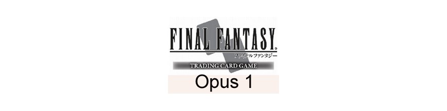 Tarjeta a la unidad Final Fantasy - Booster 1 | Final Fantasy Hokatsu y Nice